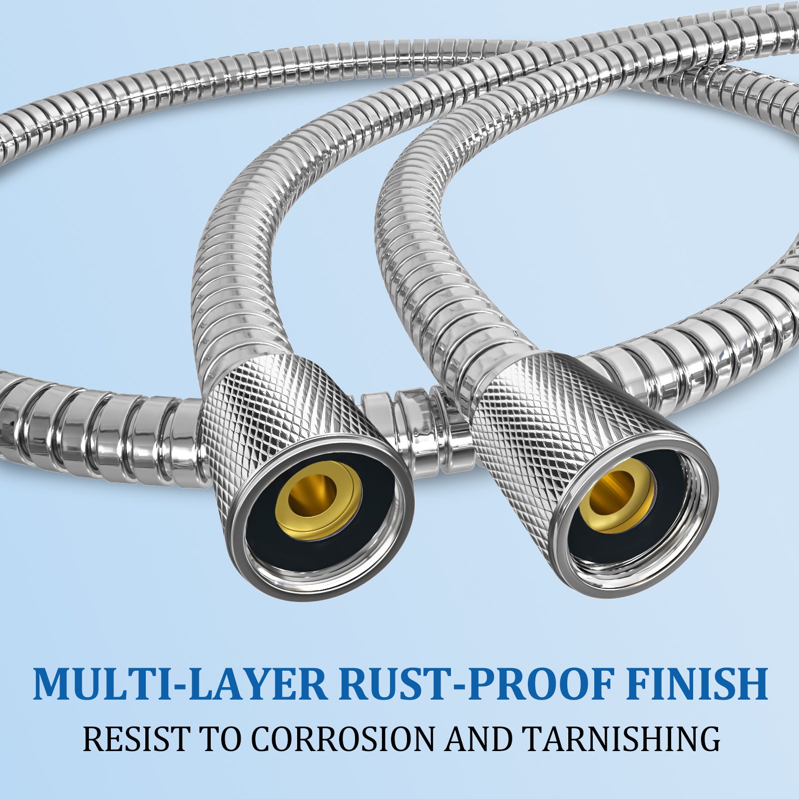 FEELSO 71 inch Shower Hose for Handheld Shower Head